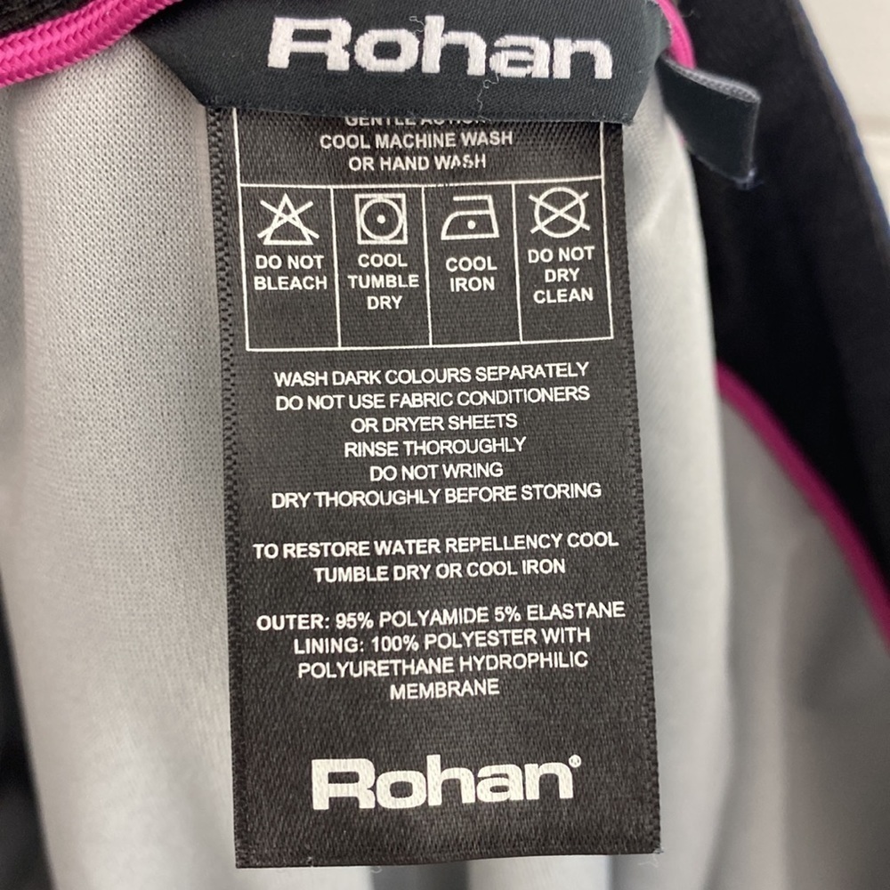 Rohan Blue Dry Roamers Walking Pants View 4